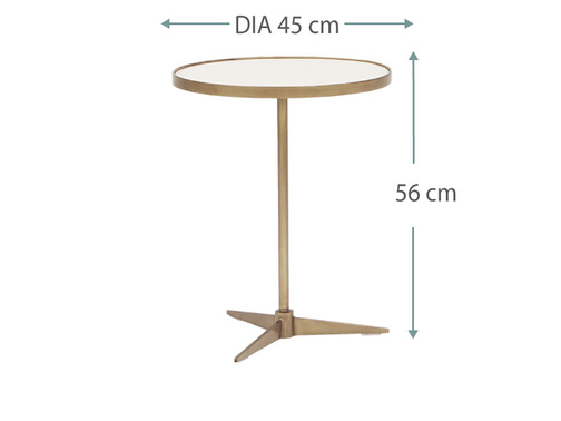 Vino side table dims