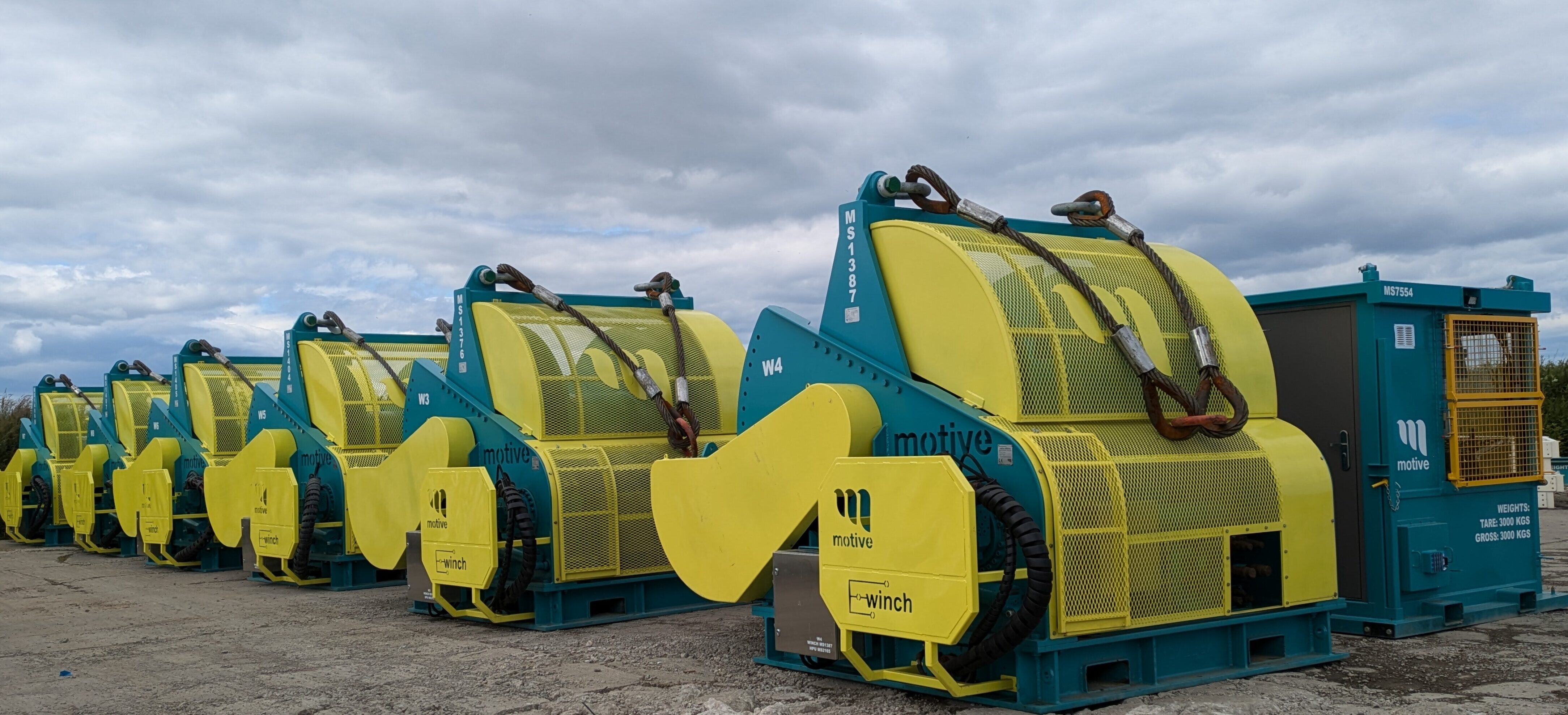 Active Heave Compensation AHC Winches