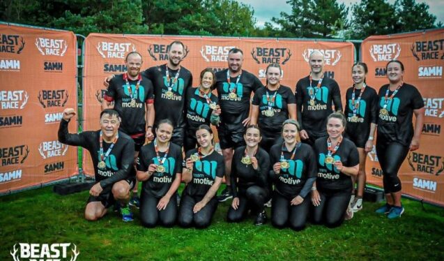 Team Motive conquer Beast Race for Archway