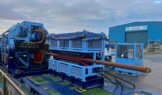 Motive backs North Sea growth with six figure investment in Peterhead facility