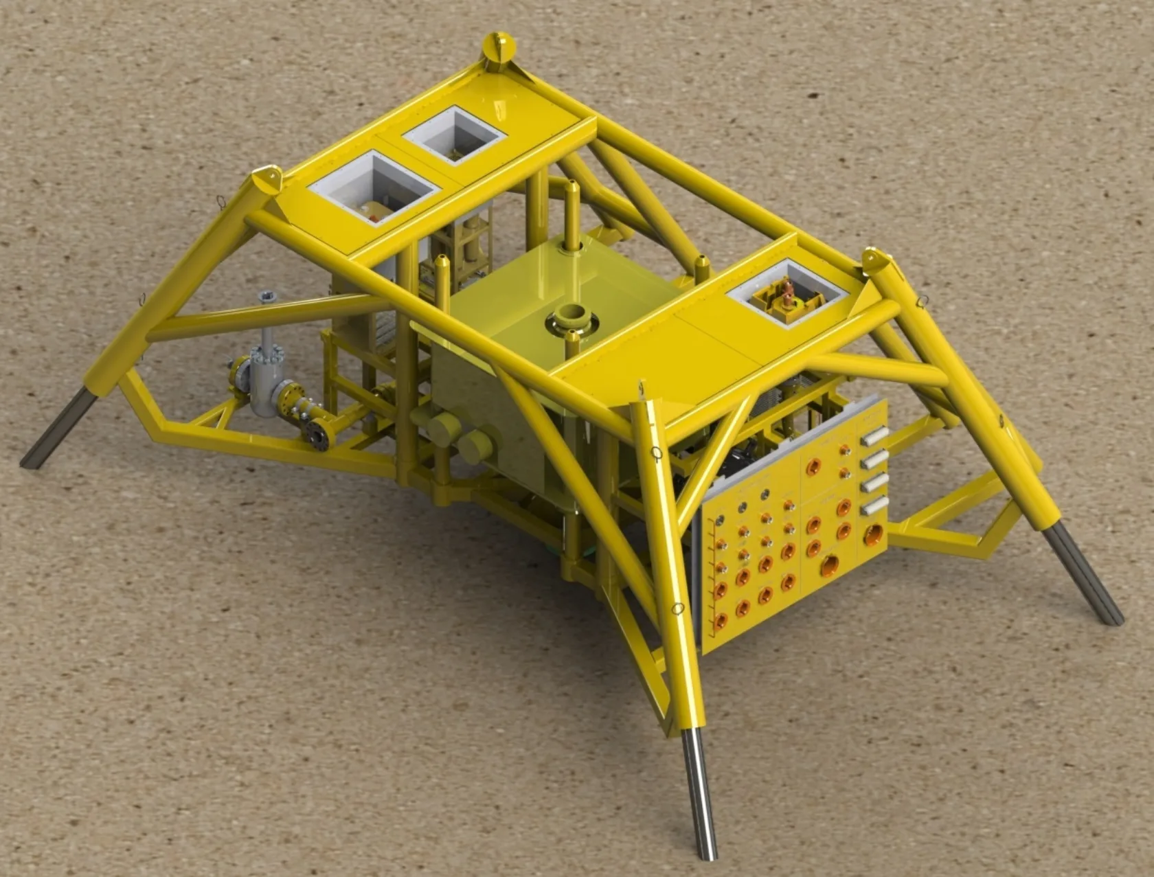 Ref 1 Rendered 3 D Image 1 Subsea Equipment