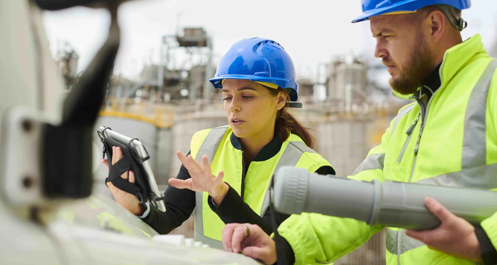 Petrochemicalplant siteengineers
