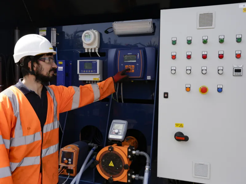 OSSO and ProMinent partnership marks £2m milestone for automated water treatment system