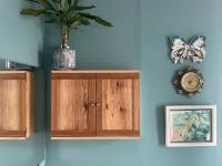It’s up. Plenty of mistakes were made but I’m really pleased how this turned out considering this is my first attempt at a traditional cabinet. 

Maple case, elm doors finished off with some brussohardware hinges and brass knobs from thehairpinlegco 

#woodwork #woodworkersofinstagram
#woodworking #woodworker #woodwork #woodart #woodworkingskills #woodcraft #woodworkingcommunity #woodworkersofinstagram #woodworkers #woodcarving #woodworkforall  #dowoodworking #woodartist #woodworkingproject #customwoodwork #woodlovers  #woodworkcraft 
#handmade #handmadewithlove #handcrafted #etsy #madewithlove #homedecor #handmadegifts #crafts #handcraft #etsy