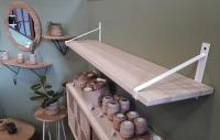 New shelf design.

I now offer a birch plywood endgrain style shelf with a  straight edge.

Shelves are a standard 260mm depth but can be made to your own length, they come with suspension wall brackets supplied by thehairpinlegco
The suspension wall brackets come in a clear coat, white, or black finish.

Shelves are finished with a treatexuk hard wax oil.

A display shelf is on show at my shop space eaststemporium 
For further information DM me or swing by my shop space on a Wednesday or Saturday 9:30am - 5:30pm

Love and peace 💖✌🏻

#plywooddesign #plywoodfurniture #furnituredesign #furnituremaker #homefurnishings #homefurnishingsdesign #handmadefurniture