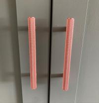 #copper #wardrobe #handles from thehairpinlegco and #paint by lick  full pics once they’re fully #painted 😉