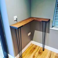 Console tables comissioned for a customer ⚒
.
.
#bespokefurniture #handcrafted #handmade #bespoke #industrialfurniture #hairpinlegs #mancaveideas #mancavegoals #sportsbar #homebar #homedecor #woodworking #supportsmallbusiness #localbusiness