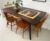 Fallen completely in love with this stunning midcentury Danish table.  It came to us as a coffee table top and we’ve added these lovely metal angeled midcentury design legs from thehairpinlegco.  It’s now any awesome 6 seater dining table don’t you think? Listing later today on our Etsy shop, check out the link in our bio. #midcenturymodern #midcentury #midcenturyfurniture #dinning #dinningtable #midcentury #midcenturyforsale #midcenturyuk #midcenturyhome #dinningroom #dinningroomdecor #vintagehome #vintagehomedecor #retrohome #retrohomedecor #smallukbusiness #supportsmalluk #thursdaymotivation #forsale #etsyuk #danishdesign #midcenturydanish #danishfurniture #dinishdinning #danish #1960s #1960svintage #1960sstyle #1960shome