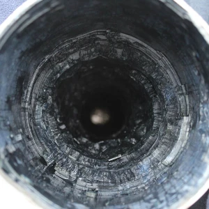 LIN75 A Pipeline Cleaning Struvite Before Cleaning