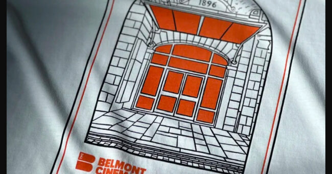 Doric Studio x Belmont Cinema Fundraiser Tee