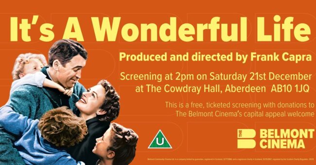 The Belmont Cinema presents a free festive screening...