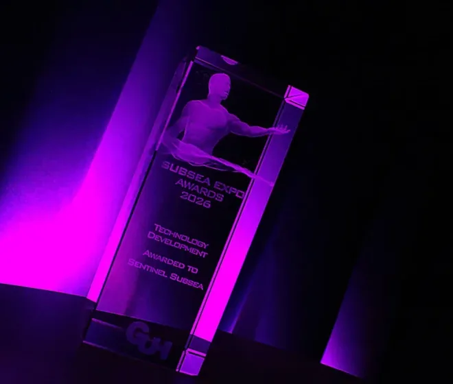 Sentinel Subsea wins Technology Development Award at the 2026 Subsea Expo Awards