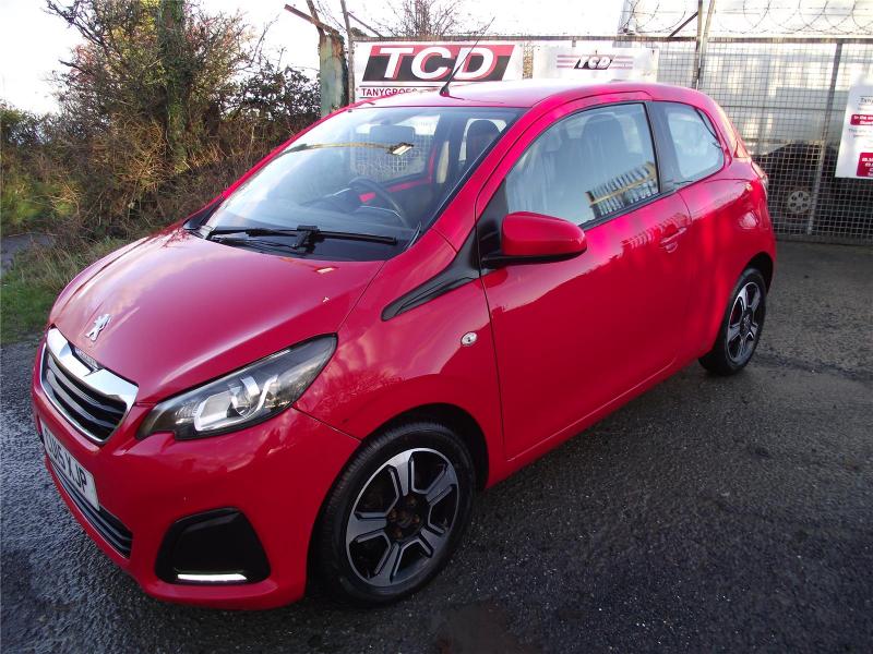 2015 PEUGEOT 108 ACTIVE 998cc PETROL MANUAL 5 Speed 3 DOOR HATCHBACK