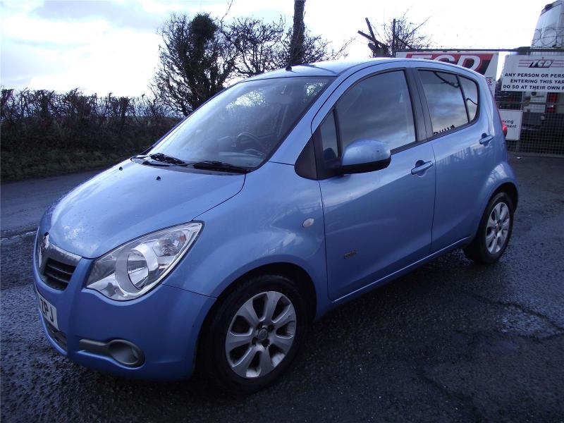 2010 VAUXHALL AGILA DESIGN 1242cc PETROL AUTOMATIC 4 Speed 5 DOOR HATCHBACK