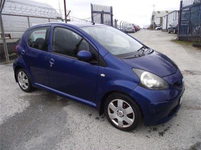 Image of 2007 TOYOTA AYGO BLUE VVT-I PETROL AUTOMATIC 5 DOOR HATCHBACK