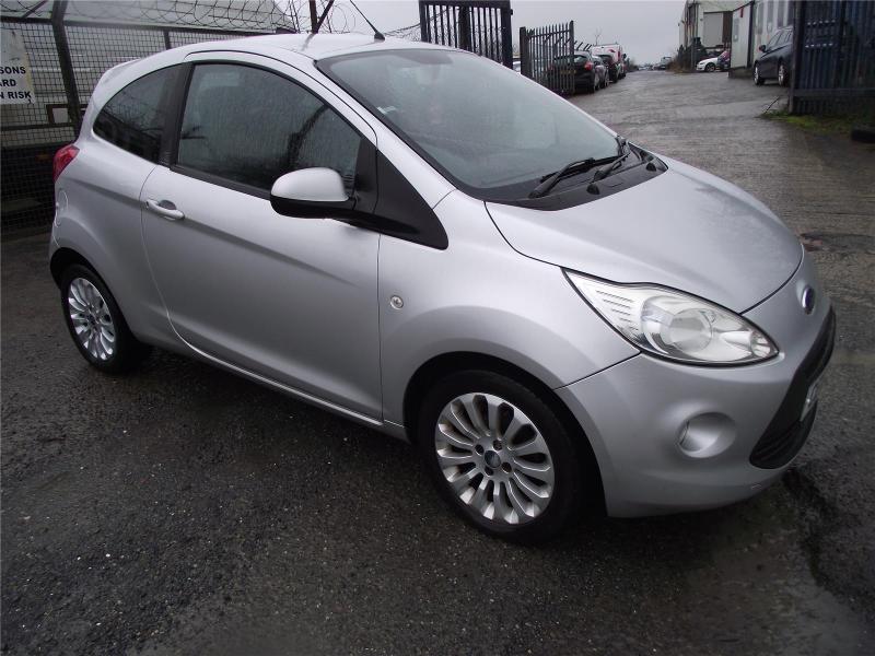 2010 FORD KA ZETEC 1242cc PETROL MANUAL 5 Speed 3 DOOR HATCHBACK