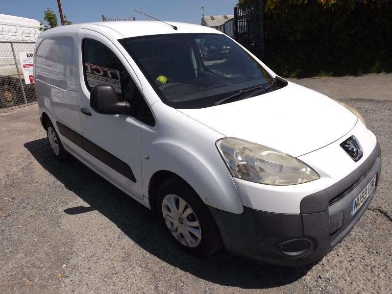 2009 Peugeot Partner Hdi S L1 850 1560cc Turbo Diesel Manual 5 Speed 5 Panel Van