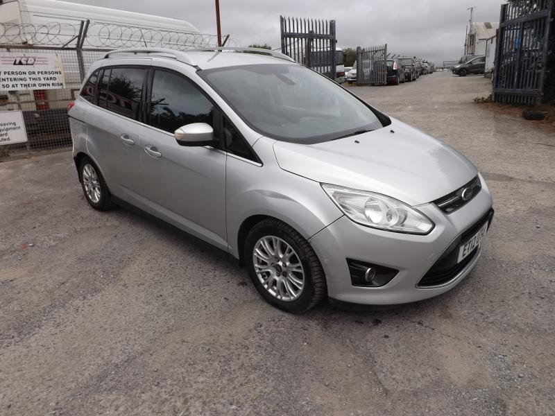 2012 Ford C-max Grand Titanium Tdci 1560cc Turbo Diesel Manual 6 Speed 6 Mpv 7 Seats
