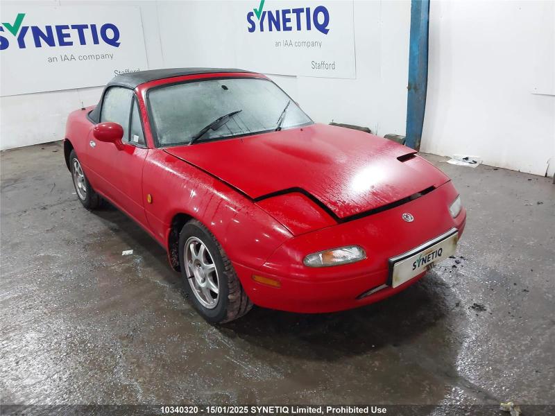 1996 MAZDA MX-5 I 1840cc PETROL MANUAL 5 Speed 2 DOOR CONVERTIBLE