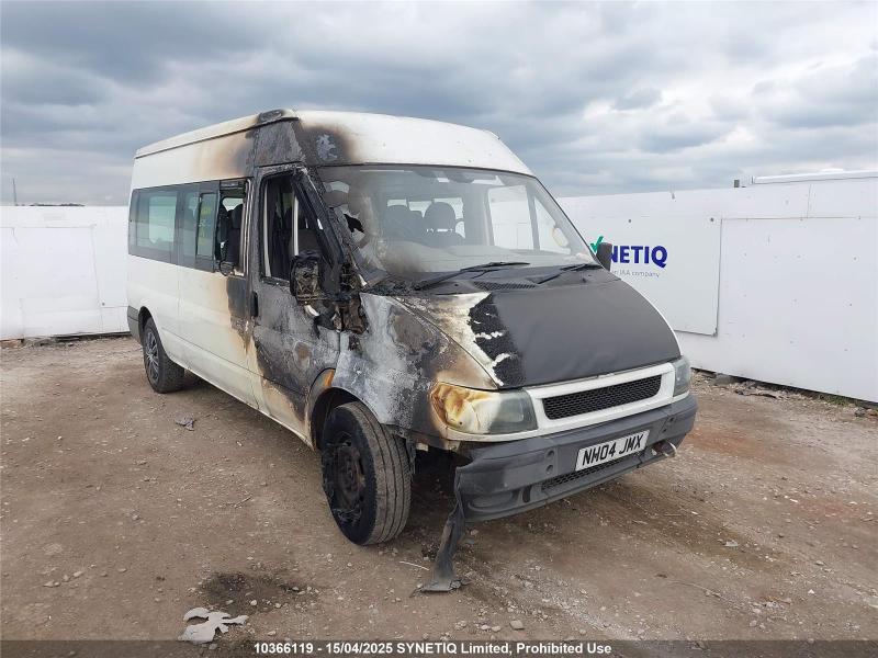 2004 FORD TRANSIT 350 LWB 15 STR 2402cc TURBO DIESEL MANUAL 5 Speed MINIBUS