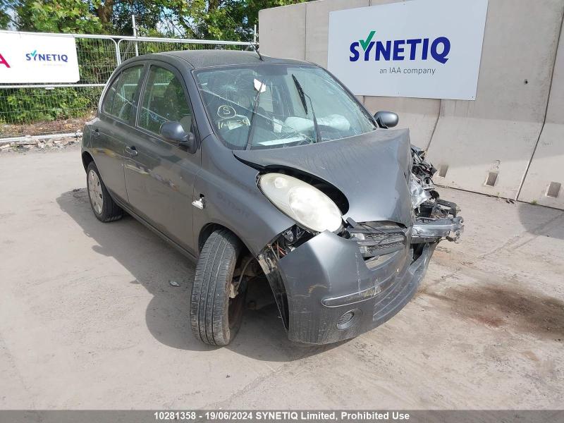 2005 NISSAN MICRA SE 1240cc PETROL MANUAL 5 Speed 5 DOOR HATCHBACK