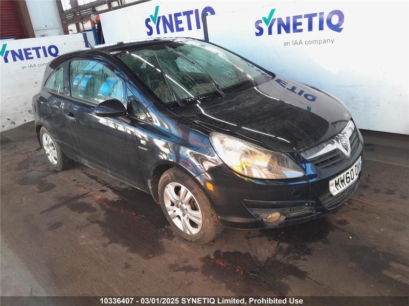 2011 VAUXHALL CORSA ENERGY 1229cc PETROL MANUAL 3 DOOR HATCHBACK