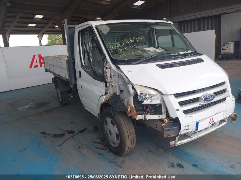2010 FORD TRANSIT 350 MWB 2402cc TURBO DIESEL MANUAL 5 Speed CHASSIS CAB