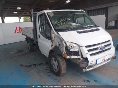 Image of 2010 FORD TRANSIT 350 MWB 2402cc TURBO DIESEL MANUAL 5 Speed CHASSIS CAB