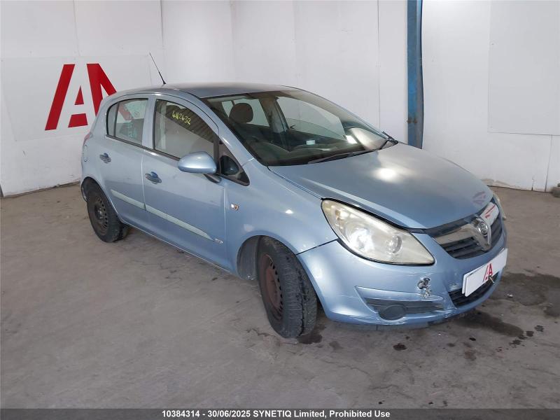 2007 VAUXHALL CORSA LIFE A/C 998cc PETROL MANUAL 5 Speed 5 DOOR HATCHBACK