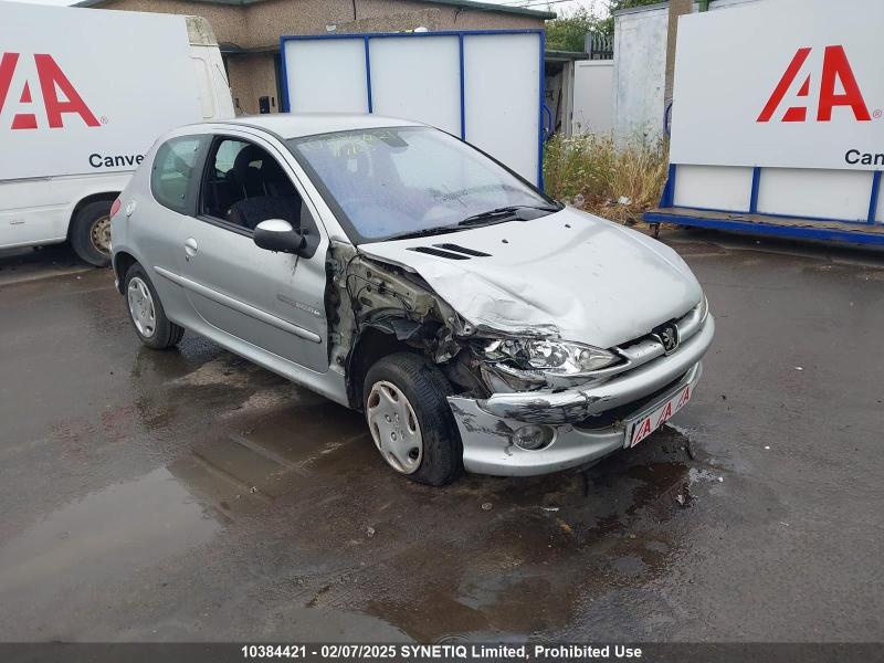 2003 PEUGEOT 206 QUIKSILVER 1360cc PETROL MANUAL 5 Speed 3 DOOR HATCHBACK