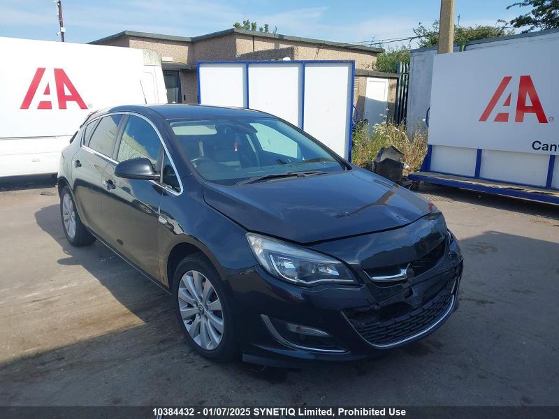 2013 VAUXHALL ASTRA ELITE CDTI S/S 1956cc TURBO DIESEL MANUAL 6 Speed 5 DOOR HATCHBACK