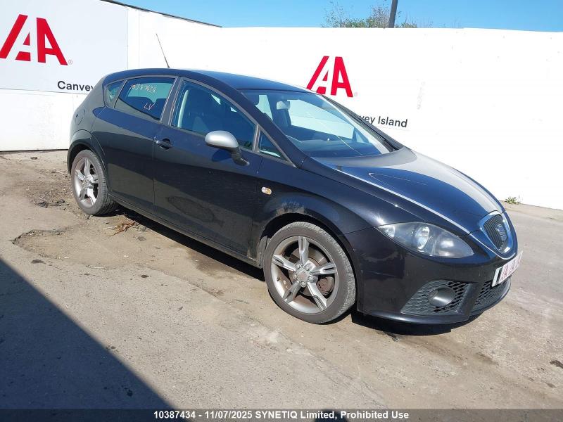 2007 SEAT LEON FR TDI 1968cc TURBO DIESEL MANUAL 6 Speed 5 DOOR HATCHBACK