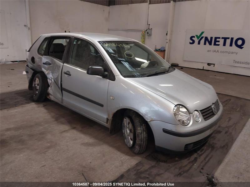 2003 VOLKSWAGEN POLO S 1390cc PETROL MANUAL 5 Speed 5 DOOR HATCHBACK