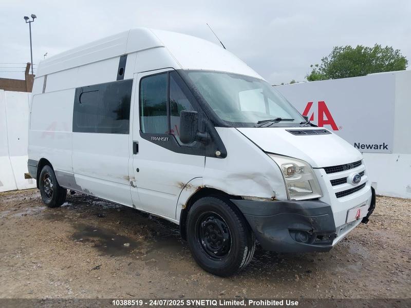 2011 FORD TRANSIT 350 H/R 2402cc TURBO DIESEL MANUAL PANEL VAN