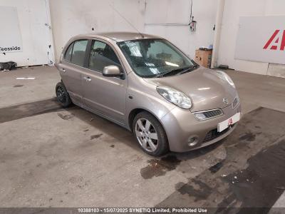 Image of 2010 NISSAN MICRA N-TEC 1240cc PETROL AUTOMATIC 4 Speed 5 DOOR HATCHBACK