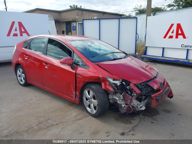 2010 TOYOTA PRIUS T4 VVT-I 1797cc PETROL/ELECTRIC CVT 5 DOOR HATCHBACK