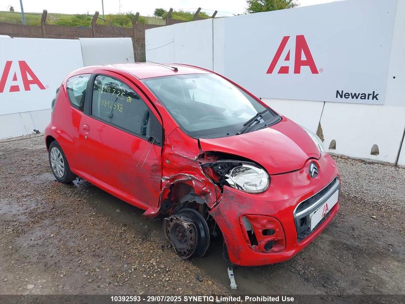 2013 CITROEN C1 VTR 998cc PETROL MANUAL 3 DOOR HATCHBACK
