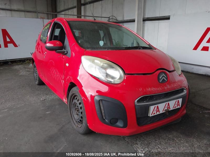 2012 CITROEN C1 VTR 998cc PETROL MANUAL 5 DOOR HATCHBACK
