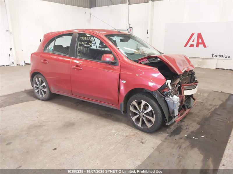 2015 NISSAN MICRA TEKNA 1198cc PETROL MANUAL 5 Speed 5 DOOR HATCHBACK