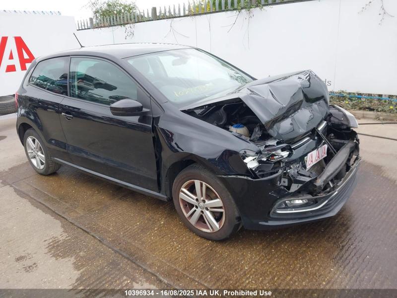 2016 VOLKSWAGEN POLO MATCH 999cc PETROL MANUAL 5 Speed 3 DOOR HATCHBACK