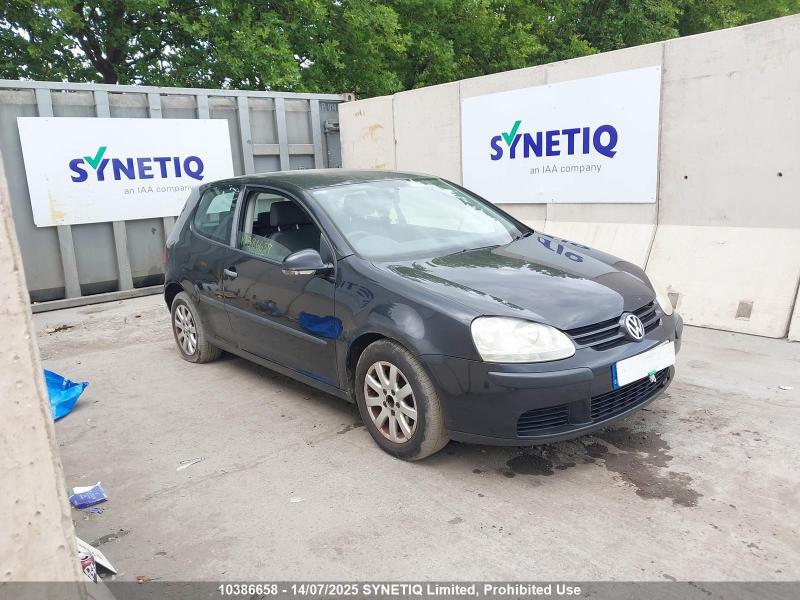 2005 VOLKSWAGEN GOLF SE TDI 1896cc TURBO DIESEL MANUAL 5 Speed 3 DOOR HATCHBACK