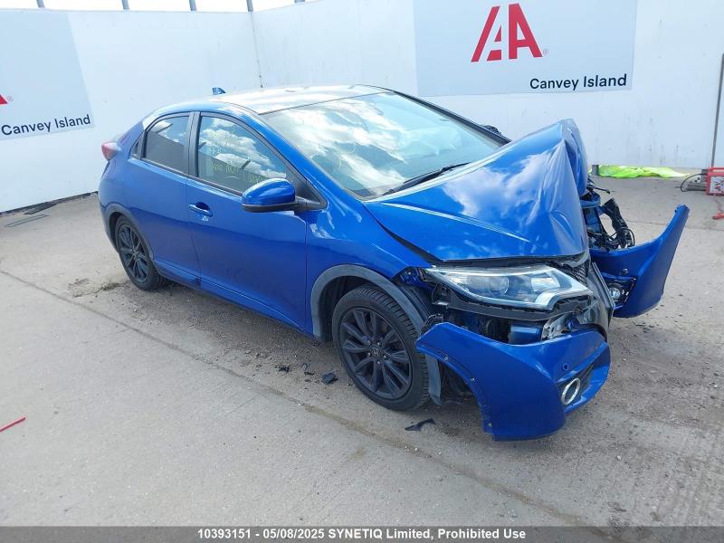 2017 HONDA CIVIC I-VTEC SR 1798cc PETROL MANUAL 6 Speed 5 DOOR HATCHBACK