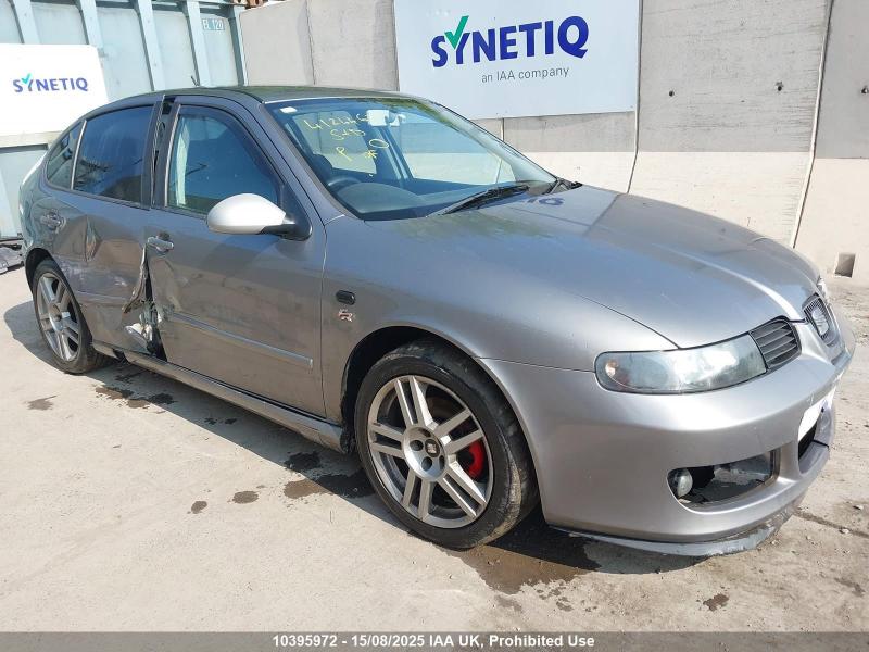 2005 SEAT LEON FR TDI 1896cc TURBO DIESEL MANUAL 6 Speed 5 DOOR HATCHBACK
