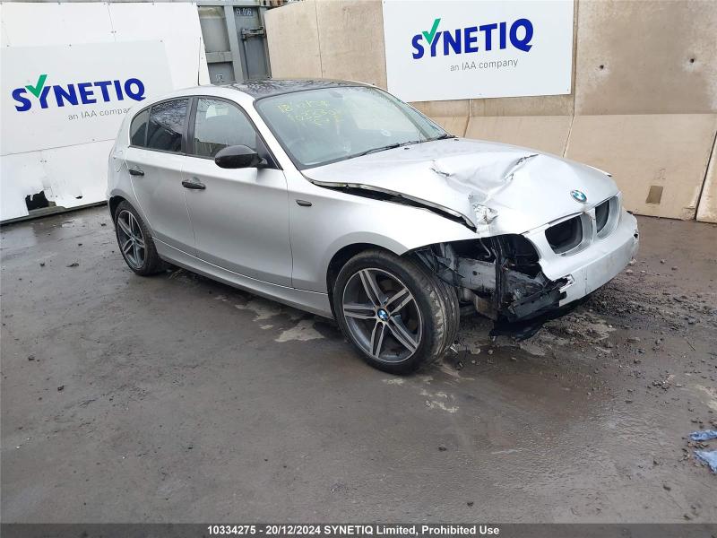 2009 BMW 1 SERIES 118D SE 1995cc TURBO DIESEL MANUAL 5 DOOR HATCHBACK