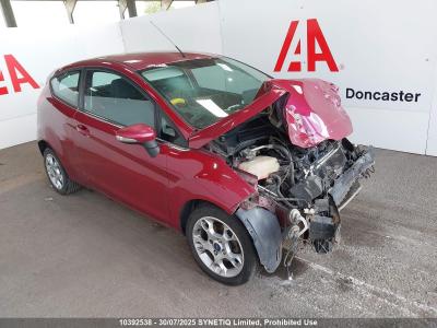 Image of 2012 FORD FIESTA ZETEC 1242cc PETROL MANUAL 5 Speed 3 DOOR HATCHBACK