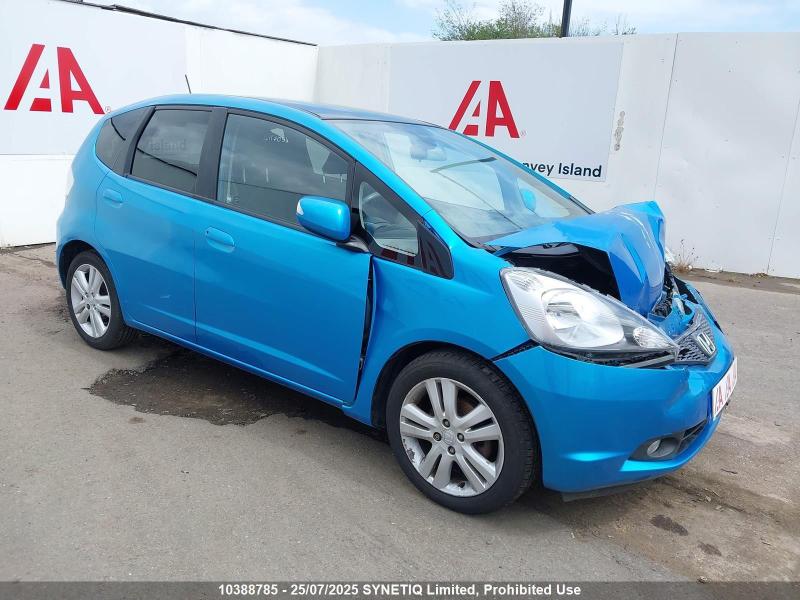2009 HONDA JAZZ I-VTEC EX 1339cc PETROL MANUAL 5 Speed 5 DOOR HATCHBACK