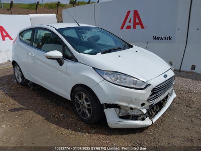 Image of 2014 FORD FIESTA ZETEC 1242cc PETROL MANUAL 5 Speed 3 DOOR HATCHBACK