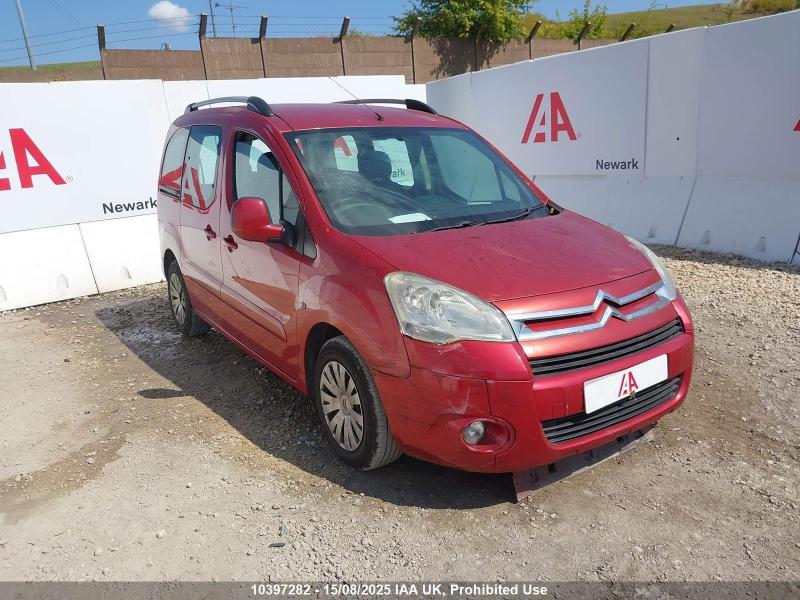 2009 CITROEN BERLINGO MULTISPACE VTR HDI 1560cc TURBO DIESEL MANUAL 5 Speed 5 DOOR MPV