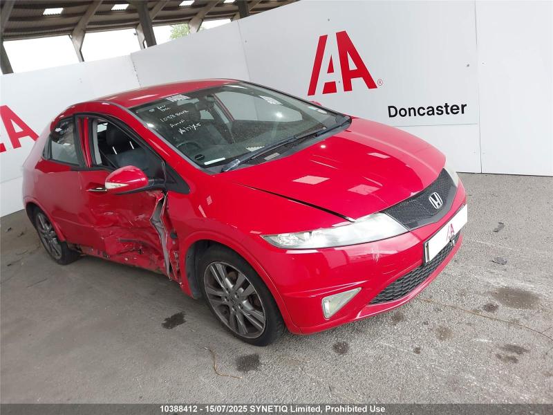 2009 HONDA CIVIC I-VTEC SI 1799cc PETROL MANUAL 6 Speed 5 DOOR HATCHBACK