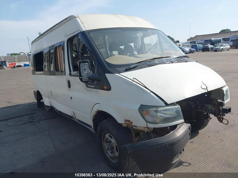 2003 FORD TRANSIT 17 STR 2402cc TURBO DIESEL MANUAL 3 DOOR MINIBUS
